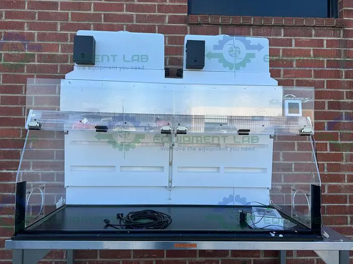 Used FLOW SCIENCES FSI11600 6 FT TOP MOUNT VENTED BALANCE SAFETY ENCLOSURE Fume Hoods | Equipment Lab #486486