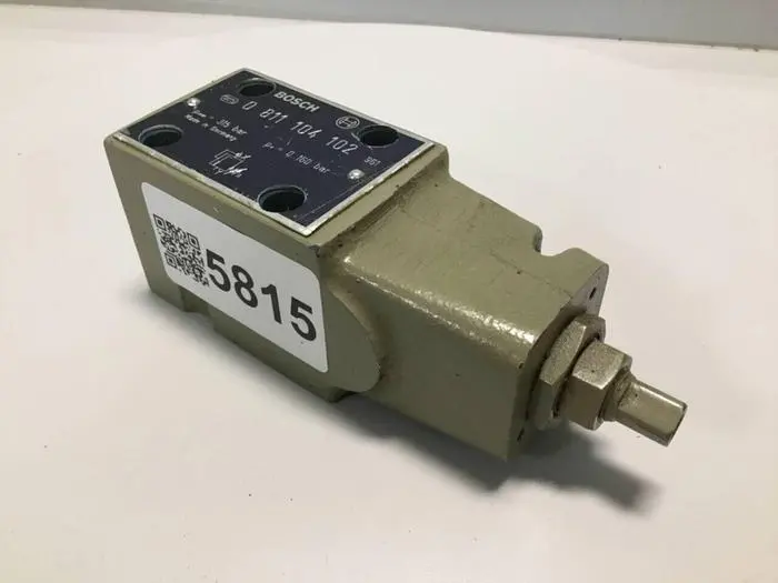 Used BOSCH 0 811 104 102 Valves/Fittings Michigan US | Ideal Machinery #945856