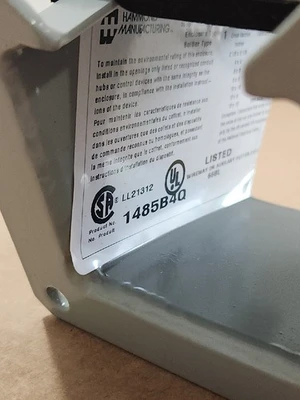 NEW Hammond Manufacturing 1485B4Q