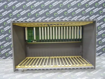 Siemens LR64027 16-Slot Rack Chassis Simatic 505 505-6516 2586438-0001 Rev.D Used