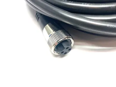 USED LUMBERG AUTOMATION, BELDEN MINI-POWER DOUBLE ENDED CORDSET 7/8" MALE TO FEMALE