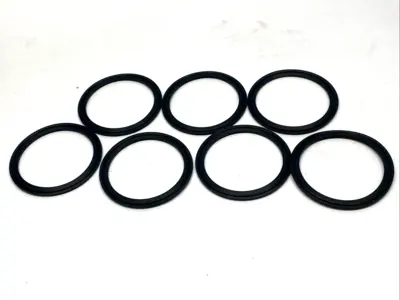 USED DIXON SANITARY PIPE GASKET LOT OF 7