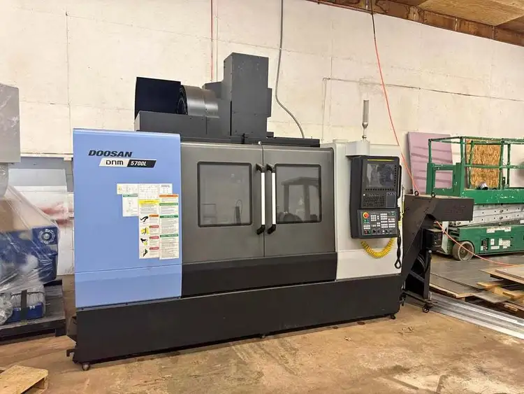 Used 2021 DOOSAN DNM 5700L Vertical Machining Centers Ohio US | Toolquip, Inc. #1093092