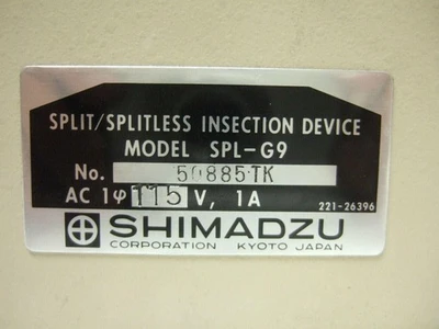 USED Shimadzu 76668077806869