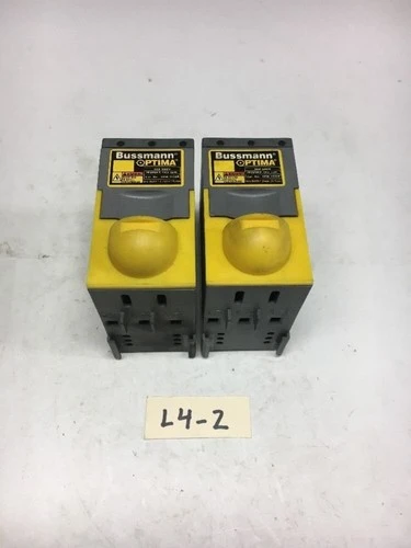 Bussmann Optima Overcurrent Protection Fuse Holder OPM-1038R (Qty2) Warranty!