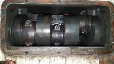 USED OILWELL A-334 (NATIONAL 125T-4M) TRIPLEX INJECTION/DISPOSAL PUMP