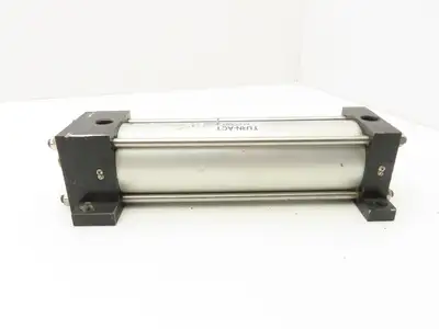 Turn Act TAC25SSMS27.25CB26PS152 Pneumatic Air Cylinder 2.5" Bore 7.25" Stroke