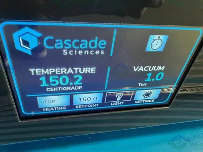 Used CASCADE CVO-5 DOUBLE UP VACUUM OVEN 14.4C TO 150C,  4.5 CU. FT W/ SHELVES Lab Vacuum Ovens California US | Equipment Lab #1269576