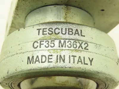 TESCUBAL CF35 M36x2.0 Cylinder Rod End Spherical Bearing Mounting Attachment