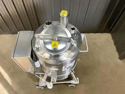 Used 27 Gallon Jacketed Tank, 316L Stainless Steel, Electrically Heated Multi-Zone Jacket