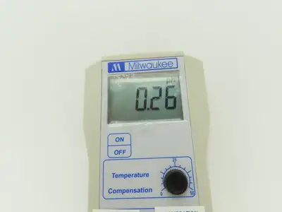 Milwaukee Instruments MW 101 Portable pH Water Meter Tester w/Probe