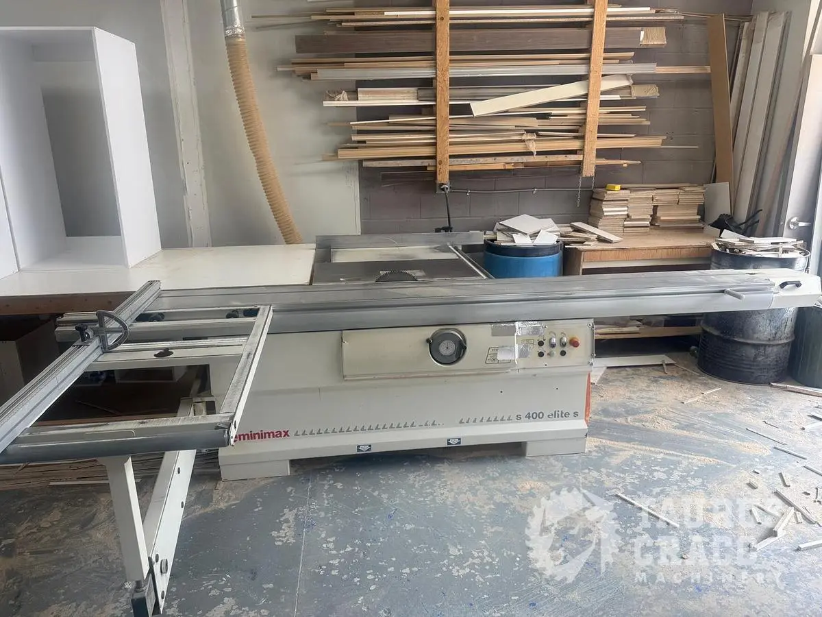 Used 2011 SCM MINIMAX S400 ELITE S SLIDING TABLE SAW Woodworking Table Saws Ontario CA | Taurus Craco Machinery Inc #1340375
