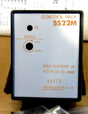 NEW ORIENTAL MOTOR SS22M SPEED CONTROL RELAY PACK