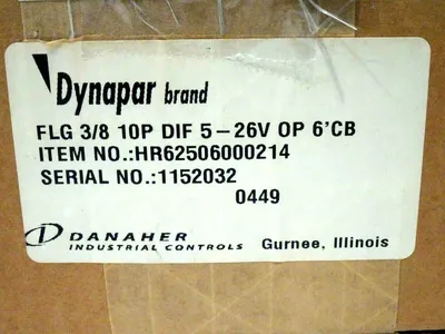 NEW DYNAPAR HR62506000214