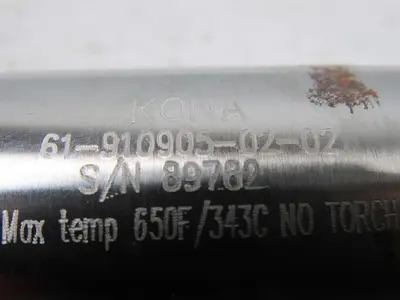 Kona 61-910905-02-02 Plastic Injection Molding Barrel 1.770" OD. X 15-1/2" OAL