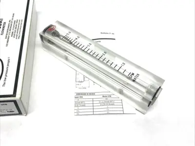 New | in-Stock Dwyer VISI-FLOAT Flowmeter VFB,0.6-5 GPM Water,4-in. Scale Flowmeters Michigan US | Maverick Industrial Sales #1419238