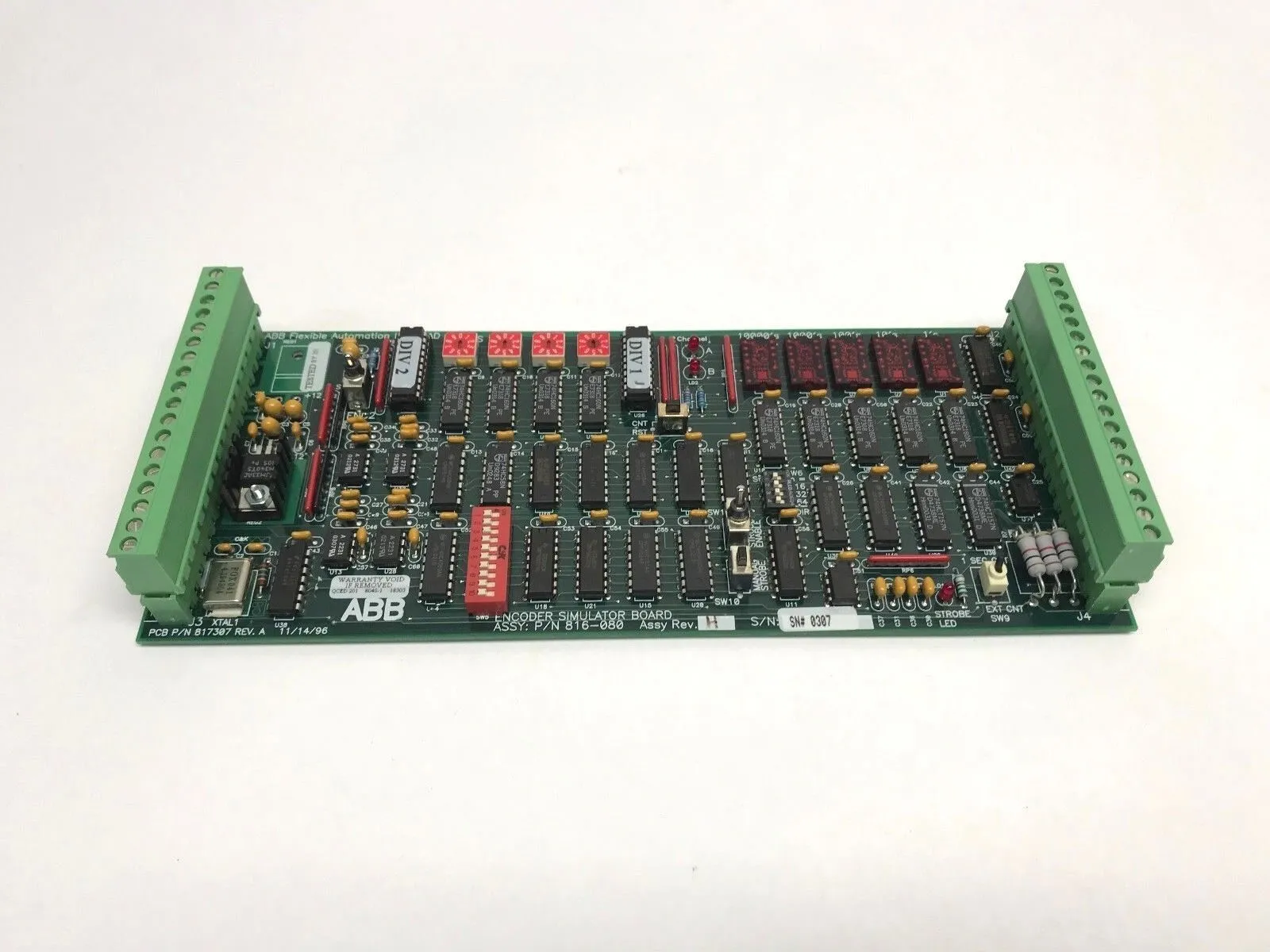 USED ABB ENCODER SIMULATOR BOARD