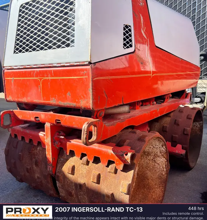 Used 2007 INGERSOLL-RAND TC-13 Trench Rollers Utah US | Proxy Equipment #1385365