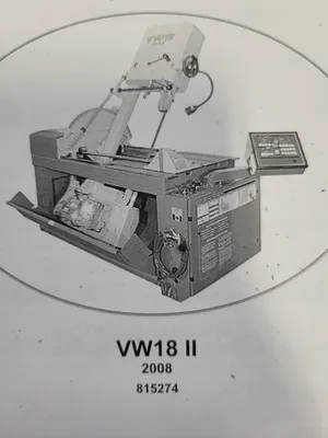 Used 2008 HYD-MECH VW-18 Vertical Band Saws Illinois US | Myers Technology Co., LLC #1425924