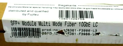NEW FUJITSU S26361-F3986-L3 SFP+MODULE FIBER FTLX8571D3 S26361F3986L3