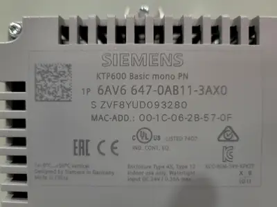 USED CONTROL WORKS INC. FCP-215042