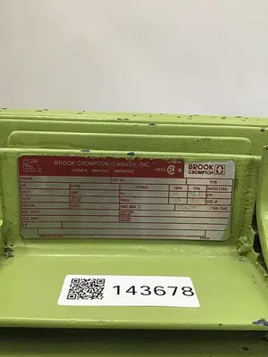 USED BROOK CROMPTON 3224216W-46