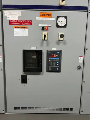 MV Double-Ended Unit Substation - 2 x 2000/3000kVA, 13.8kV Transformers w/ 4160V Ampgard Switchgear