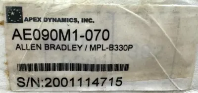 NEW APEX DYNAMICS AE090M1-070 PLANETARY GEARHEAD 10:1 AE090M1070