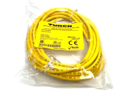 New | in-Stock Turck Eurofast Single Ended Cordset Bus Bars & Plugs Michigan US | Maverick Industrial Sales #1462826
