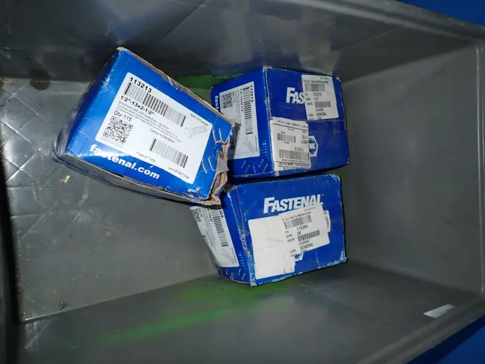 Fastenal  Boxes Of Hex Cap Screw Bolts