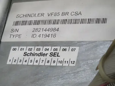 Used SCHINDLER DR-VAB088 AC Drive Control Module Texas US | Aucto #1307278