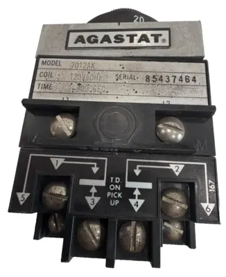 NEW AGASTAT 7012AK TIMING RELAY 120V 60HZ