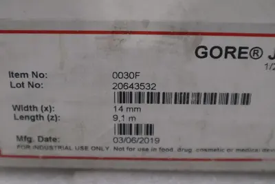 GORE JOINT SEALANT 0030F 1/2" - 30' - STOCK GF223A