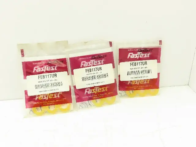 FasTest FEB117UR Bulk Urethane Seal Kit .591-.669  Lot of 3 Sets
