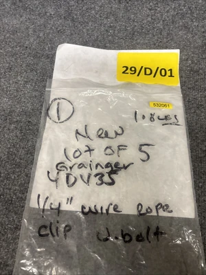 New | in-Stock Grainger 4DV35 Misc Fasteners California US | Davliegogo LLC #1706012
