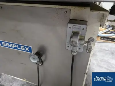 USED Simplex Simplex Single Head Piston Filling Line