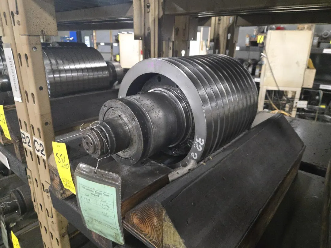 (1) OD Grind Drum Spindle