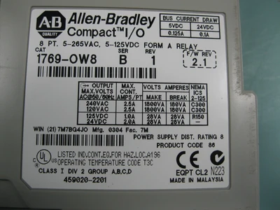 USED Allen-Bradley 1769-L30