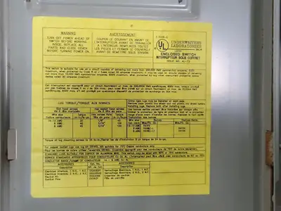 30A Non-Fused Heavy Duty Safety Switch 1HD361NF