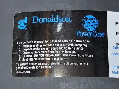 USED DONALDSON PSD120038