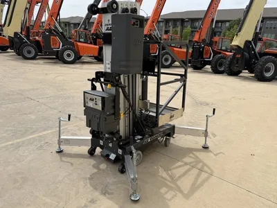 New | in-Stock 2026 JLG 25AM DC PUSH AROUND VERTICAL MAST LIFT Scissor Lifters Alberta CA | Adcock Equipment #1417620