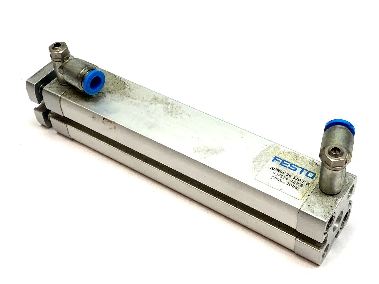 USED FESTO COMPACT CYLINDER 16MM BORE 110MM STROKE 537124