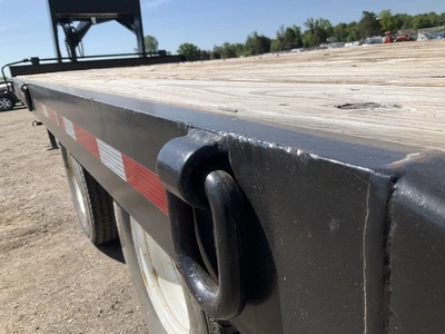 2001 Towmaster TG-20 Equipment Trailer Flat Bed Trailer