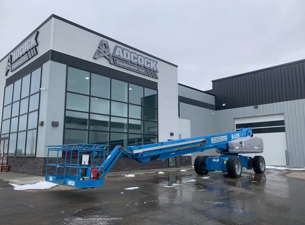 Used 2013 GENIE S-125 TELESCOPIC BOOM LIFT Telescopic Boom Lifts Alberta CA | Adcock Equipment #1418149