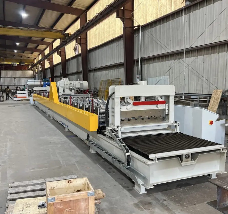 Metal Deck Roll Forming Machine in Massachusetts, United States