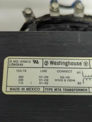 Used WESTINGHOUSE 1F0912 Miscellaneous Equipment (Electrical & Power) Ohio US | Surplus Asset Holdings #1364023