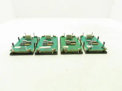 Wibond SA40-11SRWA Digit 4" Red LED Display Screen Lot of 4