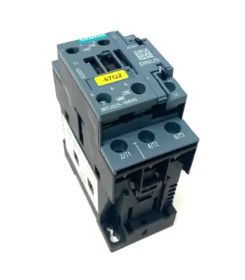 USED SIEMENS SIRIUS POWER CONTACTOR 3-POLE AC-3E/AC-3, 17A 7.5 KW 400V