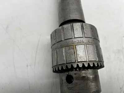 1/16" TO 3/4" LFA HEAVY DUTY CHUCK MODEL 85-9A 4JT, TAPER & DRILL BIT: STOCK #16021
