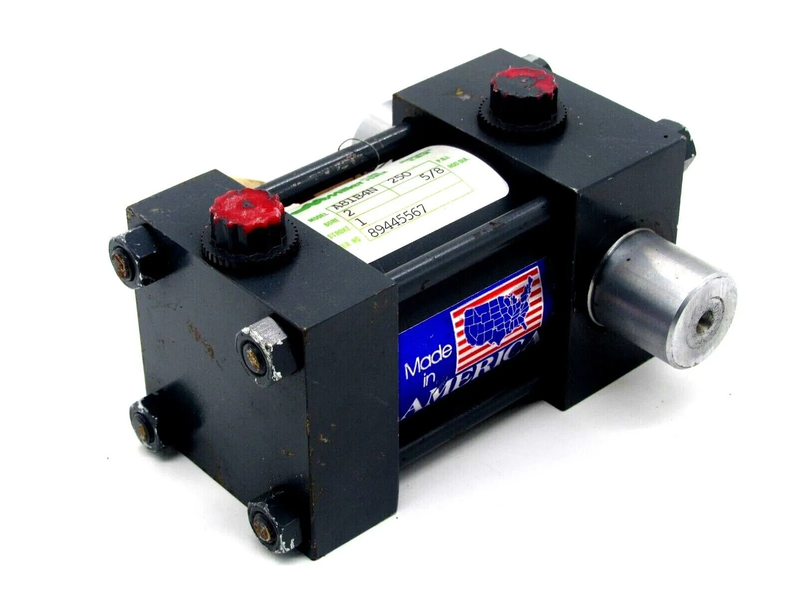 USED MILLER A81B4N AIR CYLINDER 250 PSI 1 STROKE